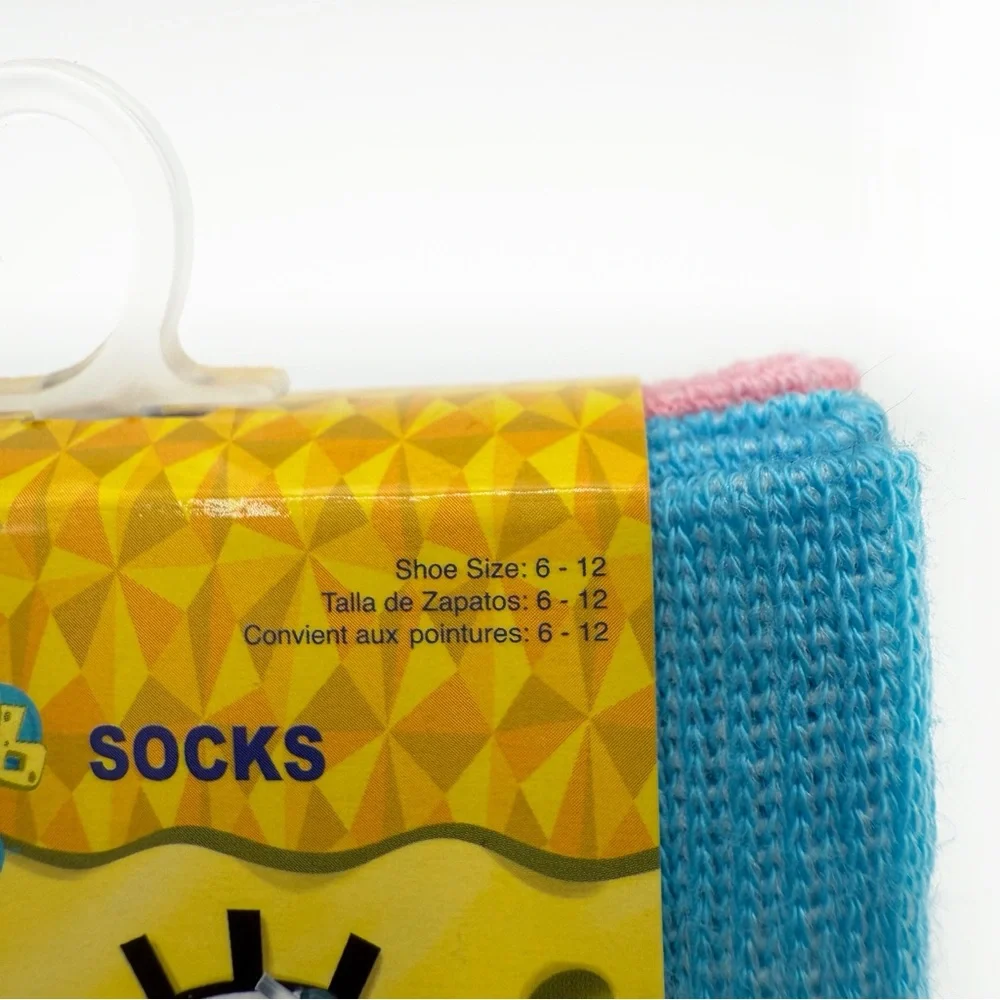 SpongeBob SquarePants Patrick Crew Socks Womens Mens Nickelodeon Y2K Fun Gift